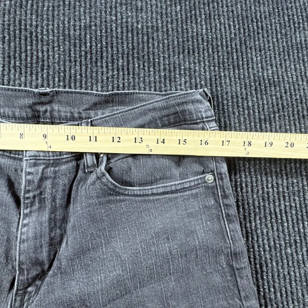 Levi Jeans Mens 34x30 Black 508 Regular Taper Faded Denim Pants